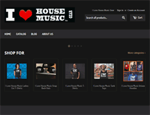 Tablet Screenshot of ilovehousemusicgear.com